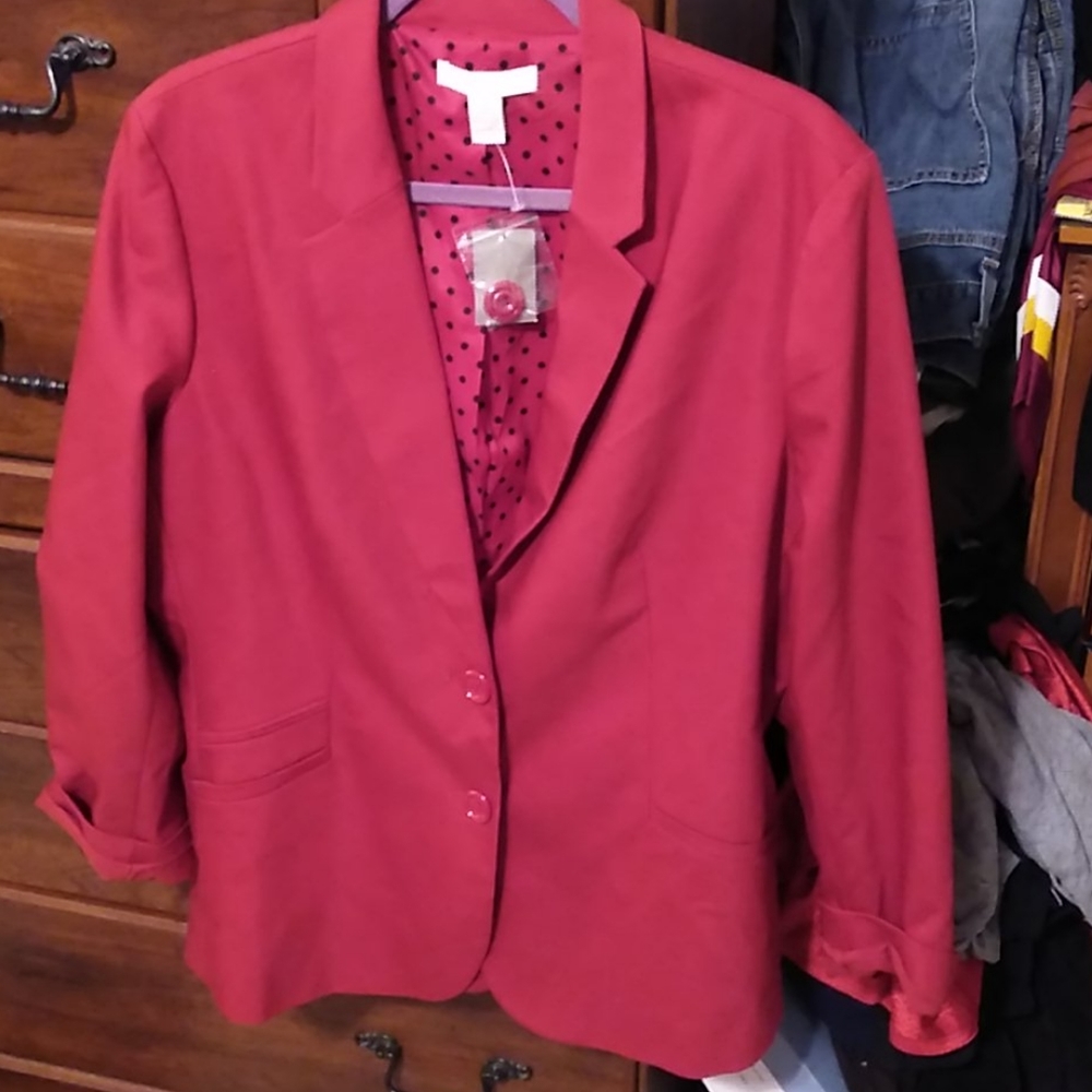 Chico's blazer. New with tags. size 3
